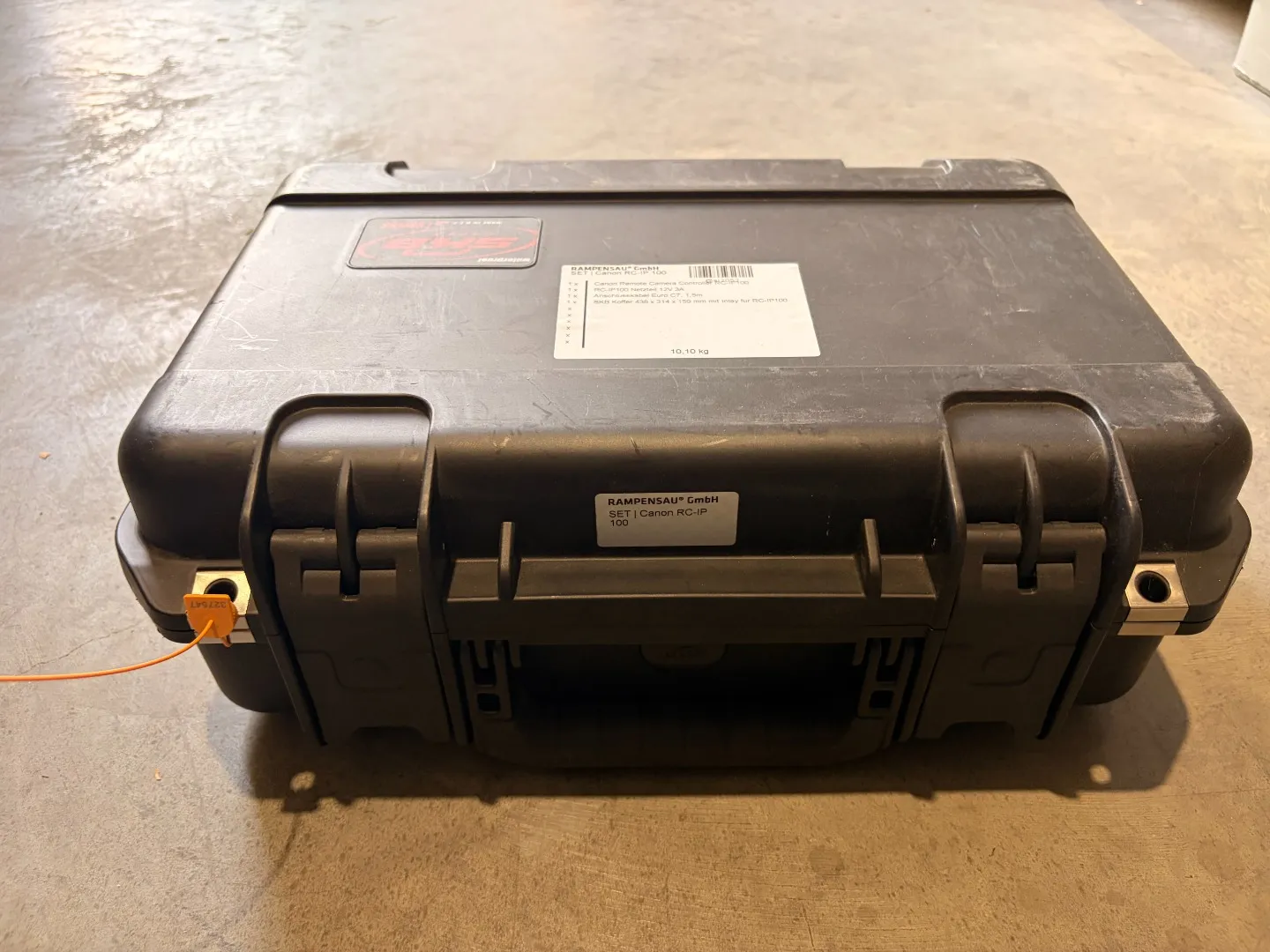 Canon RC-IP100 Remote Camera Controller im SKB-Koffer – Detailansicht 1