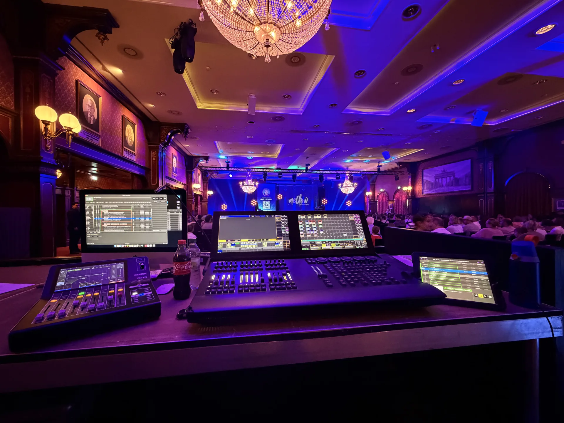 Tourproduktion & Showtechnik — Mellow – Magie auf Tour