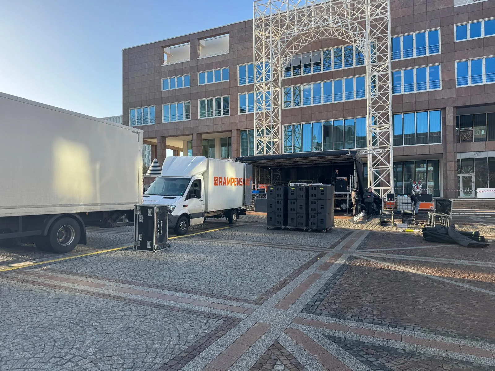 Silvester auf dem Friedensplatz Dortmund – Projektansicht 4 von 7